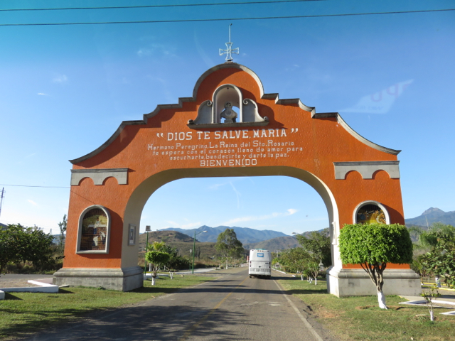 The entrance to Talpa de Allende