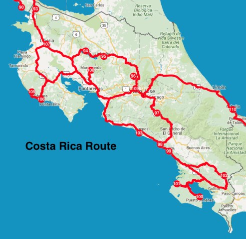 Map_CostaRica_Route_Markup