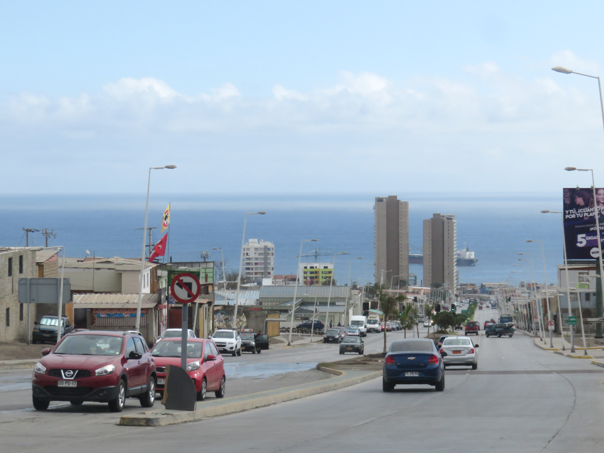 Entering Antofagasta
