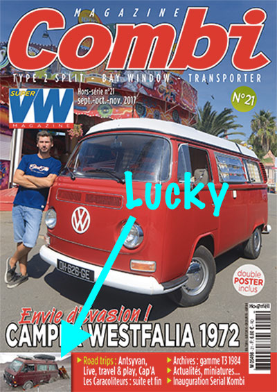 Combi Magazine Publishes Lucky S Latin American Road Trip Live